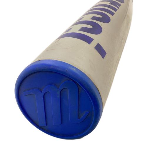 marucci (マルーチ) ワニクラッシャーパワー 軟式バット MJJSBBWP ケース付 84cm グレー×ブルー