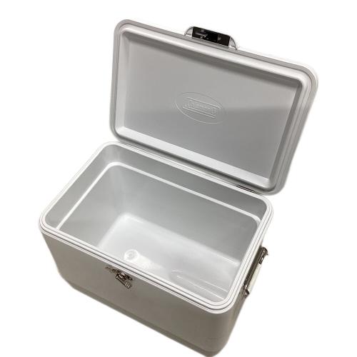 Coleman (コールマン) 54QTスチールベルトクーラー クーラーボックス 6150/6155 ホワイト