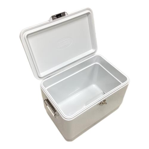 Coleman (コールマン) 54QTスチールベルトクーラー クーラーボックス 6150/6155 ホワイト