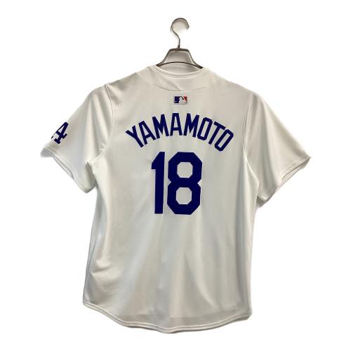ロサンゼルス・ドジャース リミテッドユニフォーム ホーム 応援グッズ LM25-LDHO SIZE L ホワイト