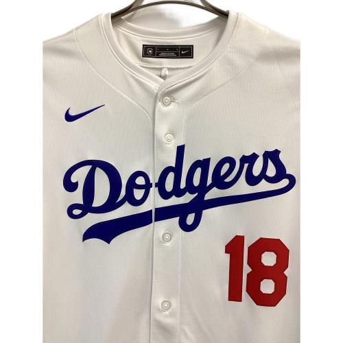 ロサンゼルス・ドジャース リミテッドユニフォーム ホーム 応援グッズ LM25-LDHO SIZE L ホワイト