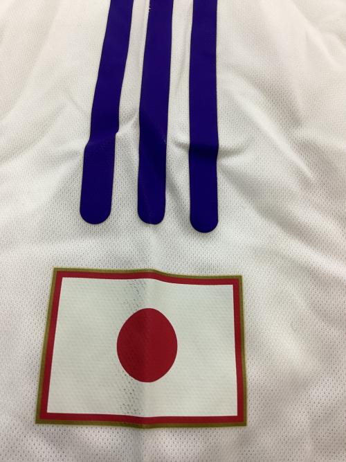 日本代表 (ニホンダイヒョウ) サッカーユニフォーム 381425 02/03 ユニフォーム アウェイ メンズ SIZE O ホワイト×グレー