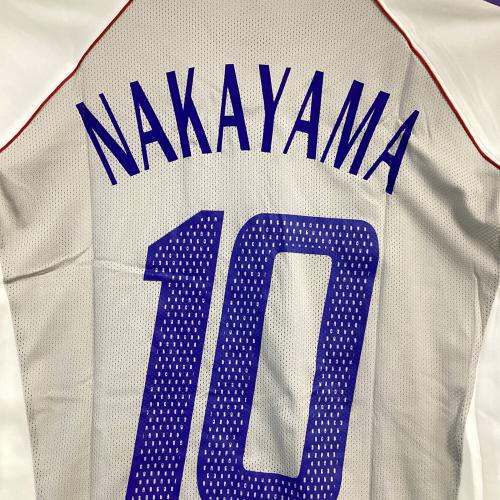 日本代表 (ニホンダイヒョウ) サッカーユニフォーム 381427 02/03 アウェイユニフォーム マッチデープリント(VSベルギー) メンズ SIZE O グレー×ホワイト