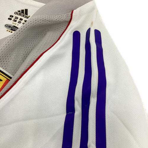 日本代表 (ニホンダイヒョウ) サッカーユニフォーム 381427 02/03 アウェイユニフォーム マッチデープリント(VSベルギー) メンズ SIZE O グレー×ホワイト