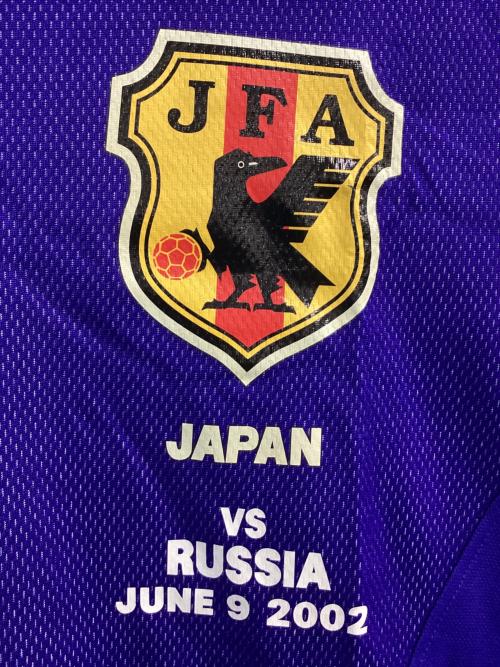 日本代表 (ニホンダイヒョウ) サッカーユニフォーム 381414 2002/03ホームユニフォーム (VSロシア戦) メンズ SIZE O ブルー