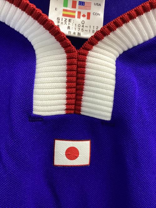 日本代表 (ニホンダイヒョウ) サッカーユニフォーム 700451 2001 ホームオーセンティックユニフォーム メンズ SIZE O ブルー