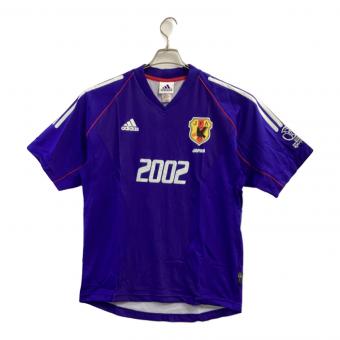 日本代表 (ニホンダイヒョウ) サッカーユニフォーム 381414 2002年日韓W杯記念ユニフォーム メンズ SIZE L ブルー