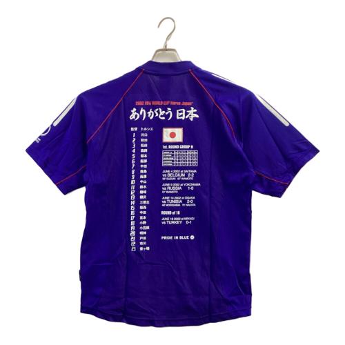 日本代表 (ニホンダイヒョウ) サッカーユニフォーム 381414 2002年日韓W杯記念ユニフォーム メンズ SIZE L ブルー