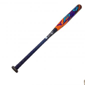 MIZUNO (ミズノ) AX4 ソフトボール用バット 1CJFS307 ゴム用ソフトボール3号 ケース付き 84cm/5.7cm DIA. ブルー×オレンジ