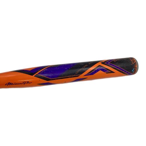 MIZUNO (ミズノ) AX4 ソフトボール用バット 1CJFS307 ゴム用ソフトボール3号 ケース付き 84cm/5.7cm DIA. ブルー×オレンジ