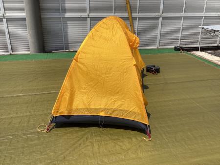 美品 モンベル ステラリッジテント1 旧型 イエロー ソロ ツーリング 登山 mont-bell (モンベル) 登山用テント 1122420 サンライトイエロー
