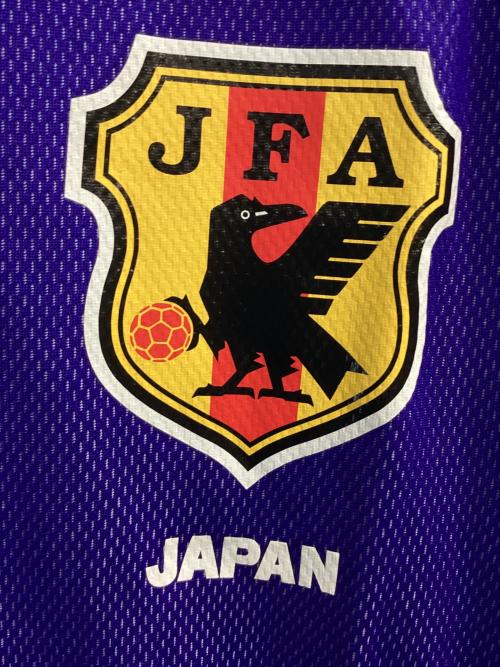 日本代表 (ニホンダイヒョウ) サッカーユニフォーム 381414 2002年日韓W杯記念ユニフォーム メンズ SIZE L ブルー