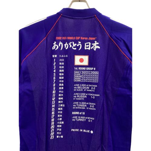 日本代表 (ニホンダイヒョウ) サッカーユニフォーム 381414 2002年日韓W杯記念ユニフォーム メンズ SIZE L ブルー