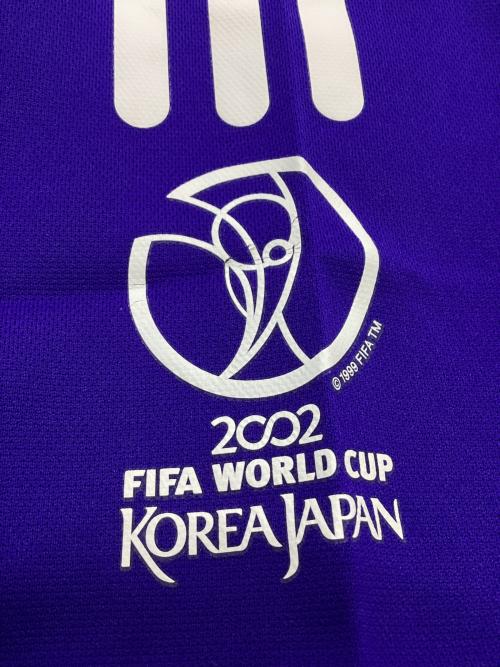 日本代表 (ニホンダイヒョウ) サッカーユニフォーム 381414 2002年日韓W杯記念ユニフォーム メンズ SIZE L ブルー