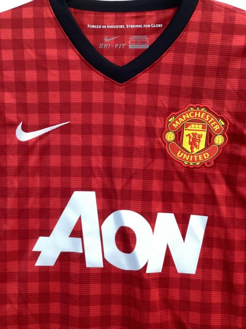 マンチェスターユナイテッド サッカーユニフォーム 479278-623 12-13シーズンホーム SIZE M レッド