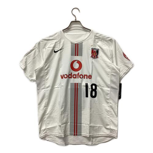 浦和レッズ (ウラワレッズ) サッカーユニフォーム 128221 2006アウェイ SIZE XL ホワイト