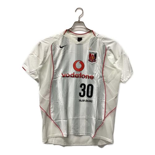 浦和レッズ (ウラワレッズ) サッカーユニフォーム 196556 2005アウェイ SIZE XL ホワイト