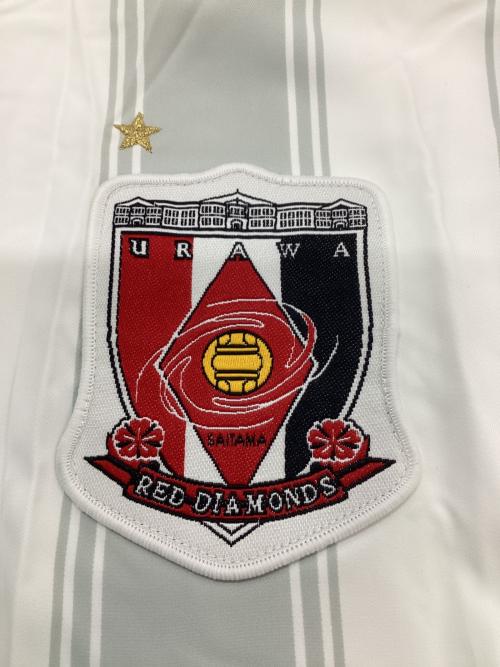 浦和レッズ (ウラワレッズ) サッカーユニフォーム 196556 2005アウェイ SIZE XL ホワイト