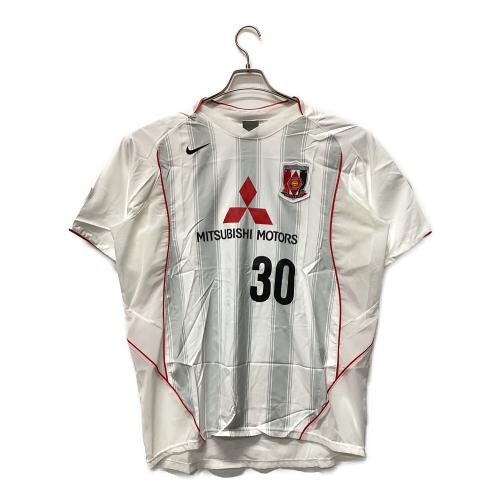 浦和レッズ (ウラワレッズ) サッカーユニフォーム 102835 2004アウェイ SIZE XL ホワイト