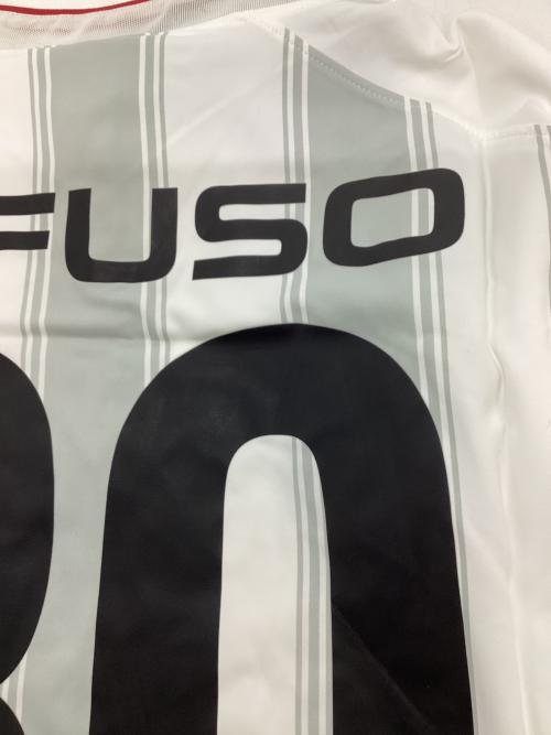 浦和レッズ (ウラワレッズ) サッカーユニフォーム 102835 2004アウェイ SIZE XL ホワイト