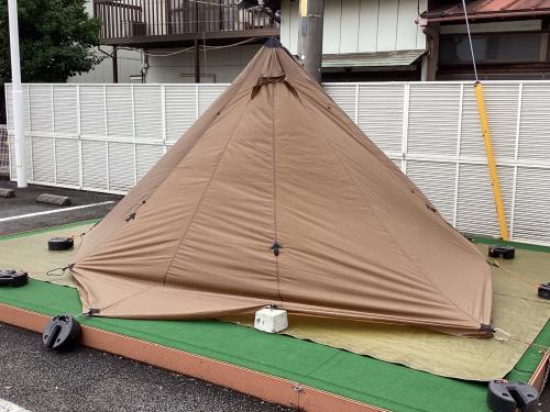 Seek Outside (シークアウトサイド) モノポールテント ストーブジャック付 レッドクリフ