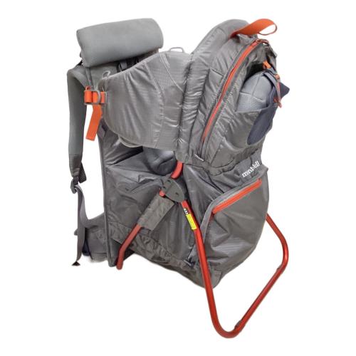mont-bell (モンベル) バックパック 1133250 背負子 26L グレー×オレンジ ベビーキャリア