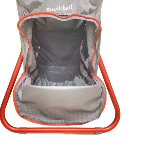 mont-bell (モンベル) バックパック 1133250 背負子 26L グレー×オレンジ ベビーキャリア