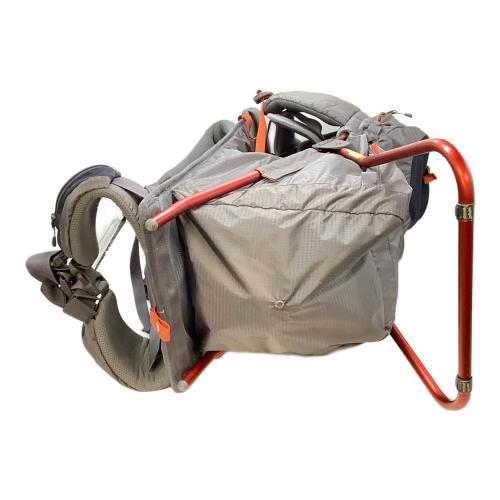 mont-bell (モンベル) バックパック 1133250 背負子 26L グレー×オレンジ ベビーキャリア