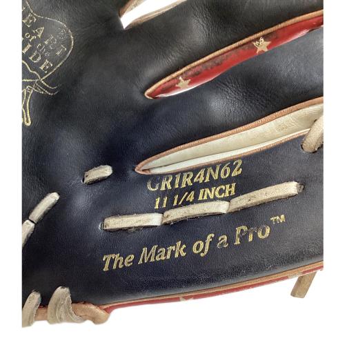 RAWLINGS (ローリングス) Heart of the Hide 軟式グローブ GR1R4N62 土手紐なし 約28cm ホワイト×レッド