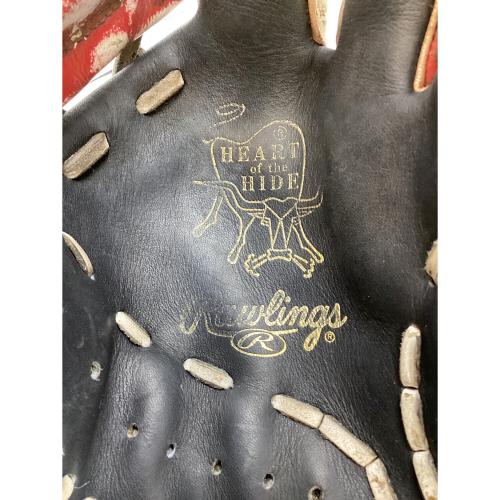 RAWLINGS (ローリングス) Heart of the Hide 軟式グローブ GR1R4N62 土手紐なし 約28cm ホワイト×レッド