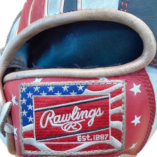 RAWLINGS (ローリングス) Heart of the Hide 軟式グローブ GR1R4N62 土手紐なし 約28cm ホワイト×レッド