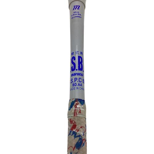 marucci (マルーチ) ワニクラッシャーパワー 軟式バット MJJSBBWP ケース付 84cm グレー
