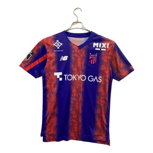 FC東京 (エフシートウキョウ) サッカーユニフォーム AMT45232 2024 ホームレプリカユニフォーム SIZE L ブルー