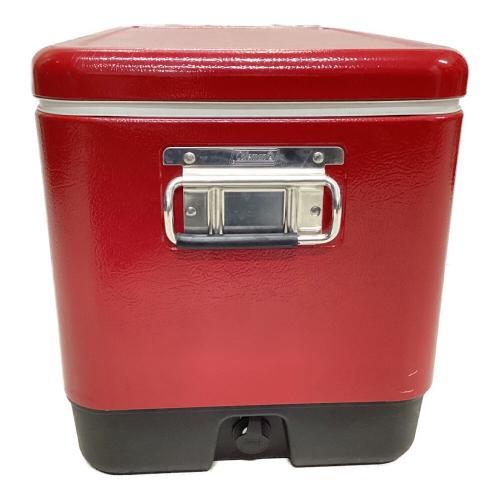 Coleman (コールマン) スチールベルトクーラー クーラーボックス 6150/6155 ダイヤロゴ 54QT 51L レッド×ブラック