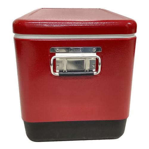 Coleman (コールマン) スチールベルトクーラー クーラーボックス 6150/6155 ダイヤロゴ 54QT 51L レッド×ブラック