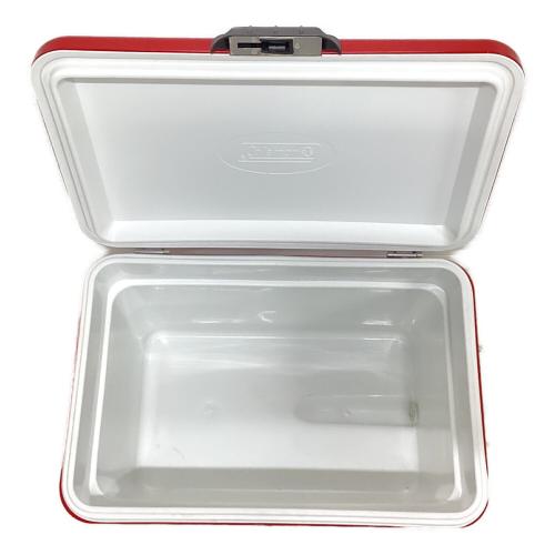 Coleman (コールマン) スチールベルトクーラー クーラーボックス 6150/6155 ダイヤロゴ 54QT 51L レッド×ブラック