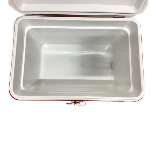 Coleman (コールマン) スチールベルトクーラー クーラーボックス 6150/6155 ダイヤロゴ 54QT 51L レッド×ブラック
