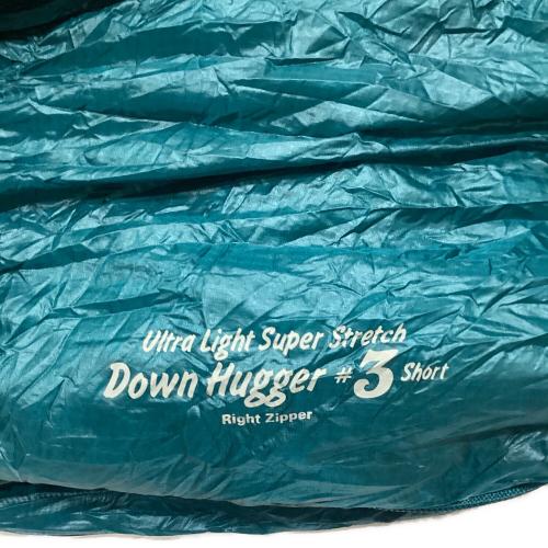 mont-bell (モンベル) マミー型シュラフ(ダウン) 1121781 ライトジップモデル ブルー U.L.スーパーストレッチ ダウンハガー#3ショート