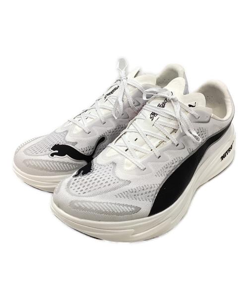 PUMA (プーマ) ランニングシューズ 312127-05 ディヴィエイト ニトロ エリート 4  メンズ SIZE 28cm ホワイト