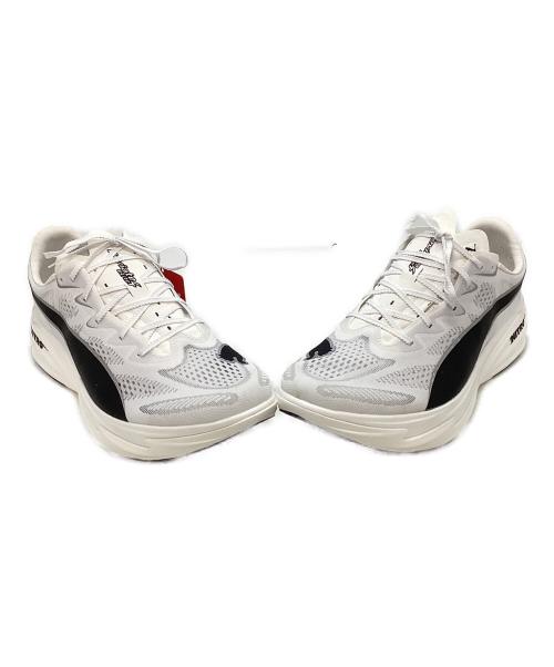 PUMA (プーマ) ランニングシューズ 312127-05 ディヴィエイト ニトロ エリート 4  メンズ SIZE 28cm ホワイト