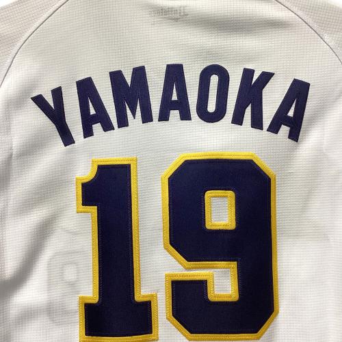 オリックス•ブルーウェーブ 復刻ユニフォーム XOサイズ 19 山岡泰輔投手 オリックス・バファローズ 復刻 Blue Wave レプリカユニフォーム