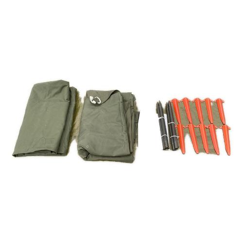 US軍 (ユーエスグン) ソロテント ジッパー加工有 シェルターハーフ2枚
