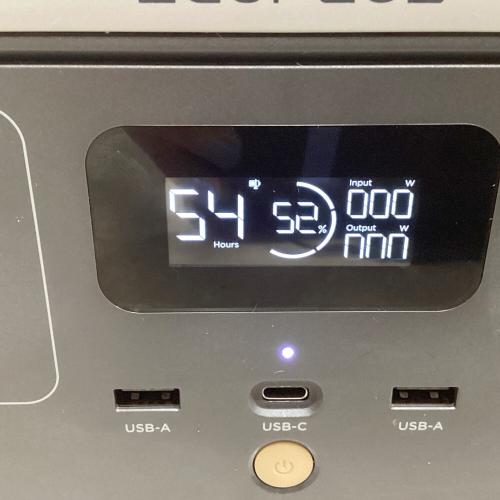 ECOFLOW (エコフロー) エコフロー リバー2 ポータブル電源 EFR600 ヨゴレ小有 ACケーブル・DCケーブル