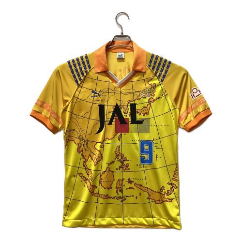 清水エスパルス (シミズエスパルス) サッカーユニフォーム PXG-SP93RH 1992-1996シーズン カップ戦仕様/ヒットユニオン @ メンズ SIZE L イエロー