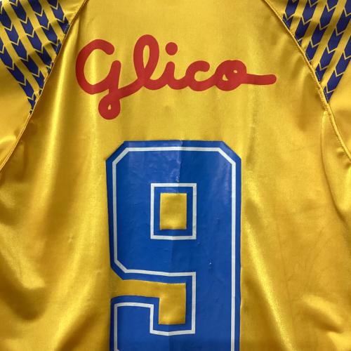 清水エスパルス (シミズエスパルス) サッカーユニフォーム PXG-SP93RH 1992-1996シーズン カップ戦仕様/ヒットユニオン @ メンズ SIZE L イエロー