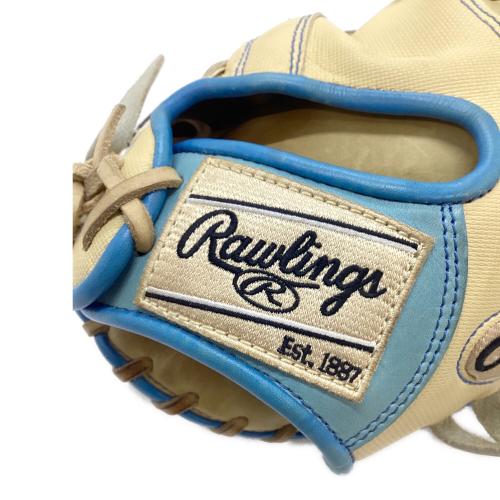 RAWLINGS (ローリングス) LITE TOE 硬式グローブ PROCM33DM-23 ケース付 38インチ アイボリー×スカイブルー