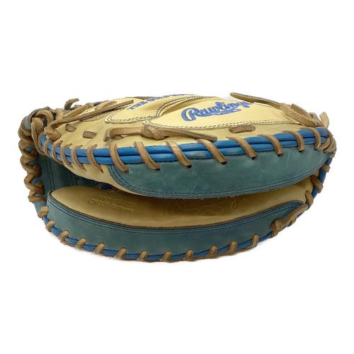 RAWLINGS (ローリングス) LITE TOE 硬式グローブ PROCM33DM-23 ケース付 38インチ アイボリー×スカイブルー