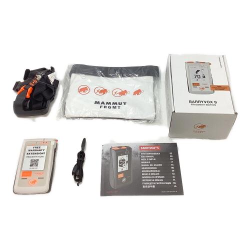 MAMMUT (マムート) 登山雑貨 2620-00410 ホワイト Barryvox S FRGMT Edition