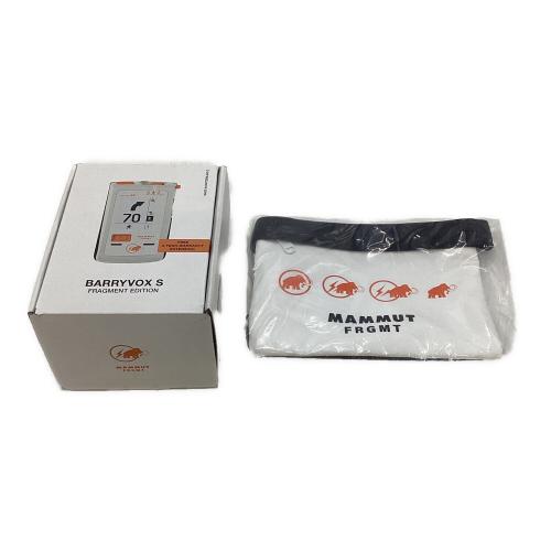 MAMMUT (マムート) 登山雑貨 2620-00410 ホワイト Barryvox S FRGMT Edition