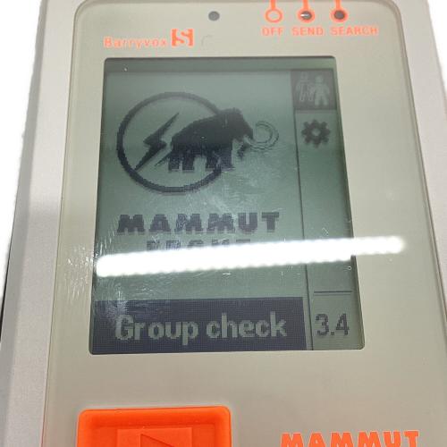 MAMMUT (マムート) 登山雑貨 2620-00410 ※通電確認のみ ホワイト Barryvox S FRGMT Edition